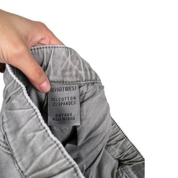 The Buckle DepartWest Hi Rise Light Army Green Moto Joggers S - Picture 8 of 8